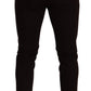 Dolce & Gabbana Bordeaux Cotton Stretch Skinny Trouser