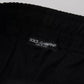 Dolce & Gabbana Black Jogger Wool Jogging Trouser