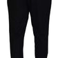 Dolce & Gabbana Black Jogger Wool Jogging Trouser