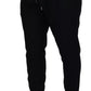 Dolce & Gabbana Black Jogger Wool Jogging Trouser