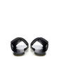 Bottega Veneta Elegant Black Leather Sandals