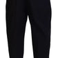 Dolce & Gabbana Black CottonStretch Loose DenimTrouser Jeans