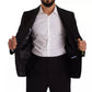 Domenico Tagliente Blue Polyester Single Breasted Formal 2 Piece Suit Mens Suit