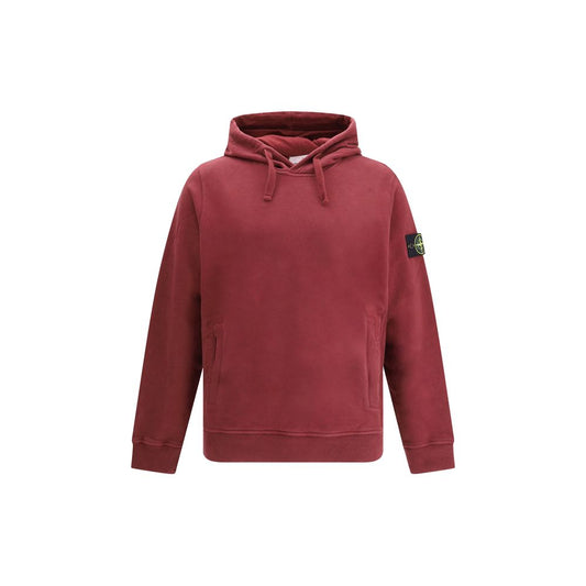Stone Island Hoodie with logo compass Mens Sweater
