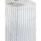 Brunello Cucinelli White Cotton Pattern Shirt