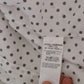 Dolce & Gabbana White Dotted Dress Formal MARTINI Shirt