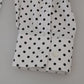 Dolce & Gabbana White Dotted Dress Formal MARTINI Shirt