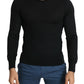 Dolce & Gabbana Black Cashmere Crewneck Pullover Sweater