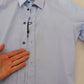 Dolce & Gabbana Light Blue Cotton Slim Fit Dress Shirt