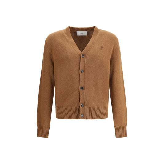 Ami Paris Ami De Coeur Cardigan Mens Cardigan Mens Sweater