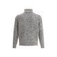 Brunello Cucinelli Buttoned turtleneck Sweater Mens Sweater