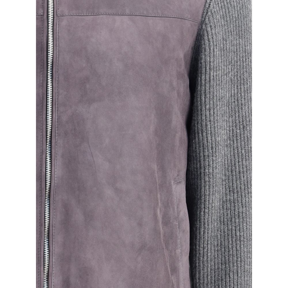 Brunello Cucinelli English Knit Jacket Mens Jacket
