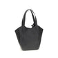 Giorgio Armani Black Calf Leather Bos Taurus Handbag