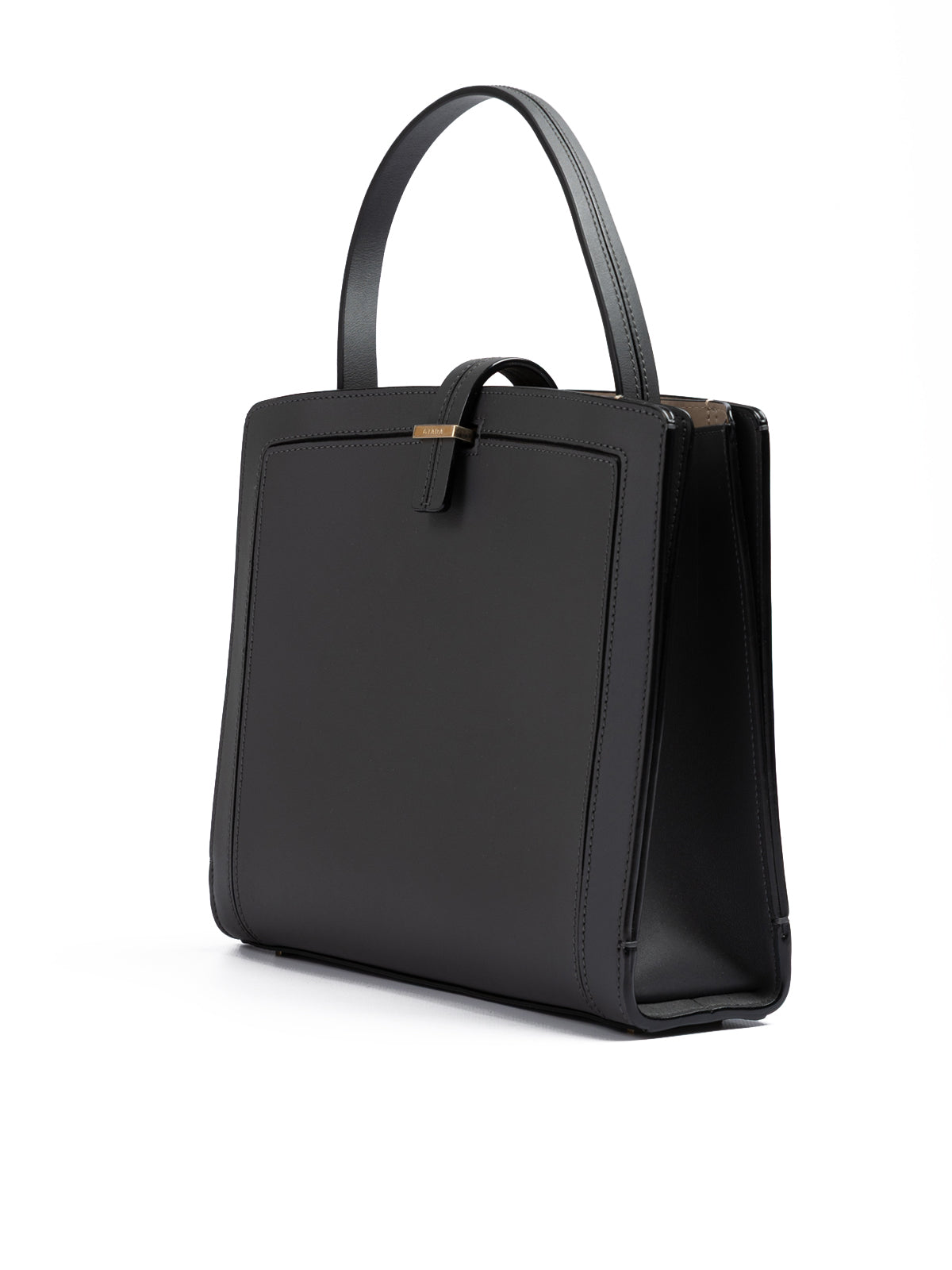 Giada Anthracite Leather Shoulder Bag Womens Shoulder Bag Womens Tote Bag Mens Swim Womens