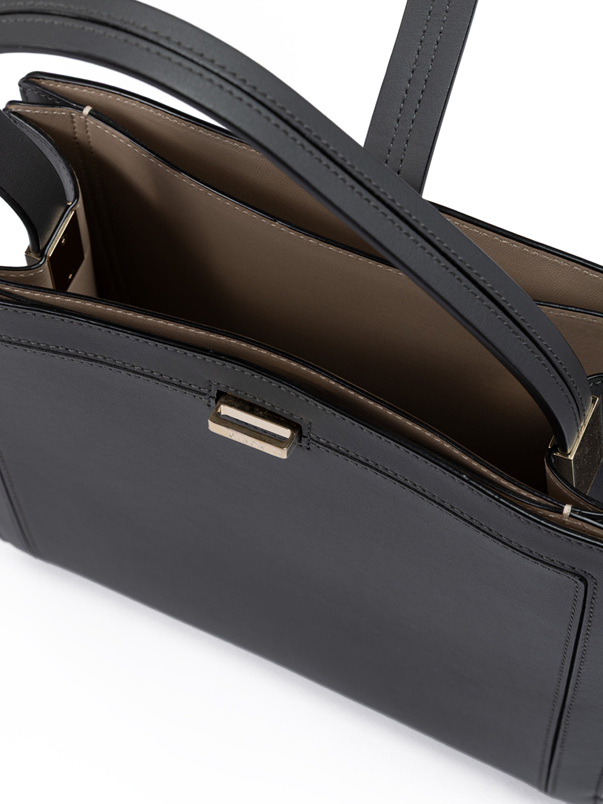 Giada Anthracite Leather Shoulder Bag Womens Shoulder Bag Womens Tote Bag Mens Swim Womens
