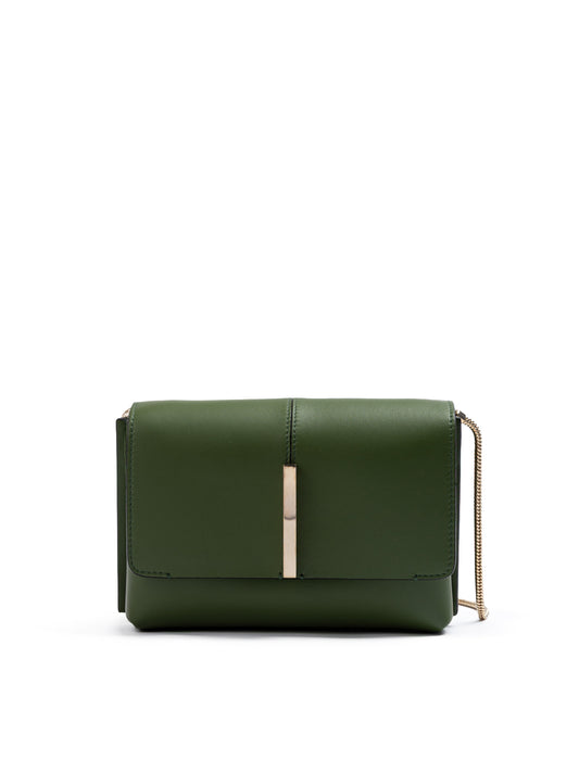 Giada Dark Green Leather Crossbody Bag Womens Clutch Bag Womens Shoulder Bag Mens Swim Womens