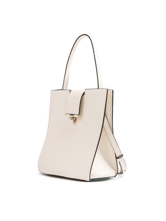 Giada White Leather Shoulder Bag Womens Shoulder Bag Mens Swim