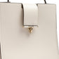 Giada White Leather Shoulder Bag Womens Shoulder Bag Mens Swim
