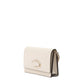 Giada Beige Leather Clutch Bag