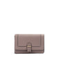 Giada Powder Pink Leather Clutch Bag