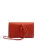 Giada Red Leather Clutch Bag