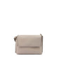 Giada Beige Grained Leather Crossbody Bag