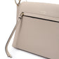 Giada Beige Grained Leather Crossbody Bag