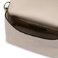 Giada Beige Grained Leather Crossbody Bag