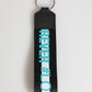 Dolce & Gabbana Multicolor Logo Polyester Brass Holder Keychain Keyring
