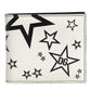 Dolce & Gabbana White Leather DG Star Logo Bifold Card Holder Wallet