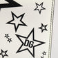 Dolce & Gabbana White Leather DG Star Logo Bifold Card Holder Wallet