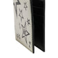 Dolce & Gabbana White Leather DG Star Logo Bifold Card Holder Wallet