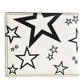 Dolce & Gabbana White Leather DG Star Logo Bifold Card Holder Wallet