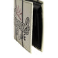 Dolce & Gabbana White Leather DG Crown Royals Bifold Card Holder Wallet