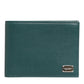 Dolce & Gabbana Green Leather DG Logo Engrave Men Bifold Card Holder Wallet