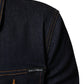 Dolce & Gabbana Indigo Blue Denim Slim Fit Logo Patch Jacket