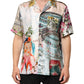 Dolce & Gabbana Multicolor Silk Opera Print Men Casual Shirt
