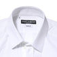 Dolce & Gabbana White GOLD Cotton Long Sleeves Dress Men Shirt