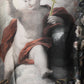Dolce & Gabbana Black Cashmere Cherub Print Baroque Sweater