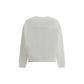 PINKO White Cotton Sweatshirt