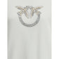 PINKO White Cotton Sweatshirt