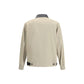 Givenchy Cotton Harrington Jacket with leather details Mens Jacket