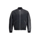 Givenchy Leather and satin bomber Jacket Mens Jacket