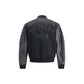 Givenchy Leather and satin bomber Jacket Mens Jacket