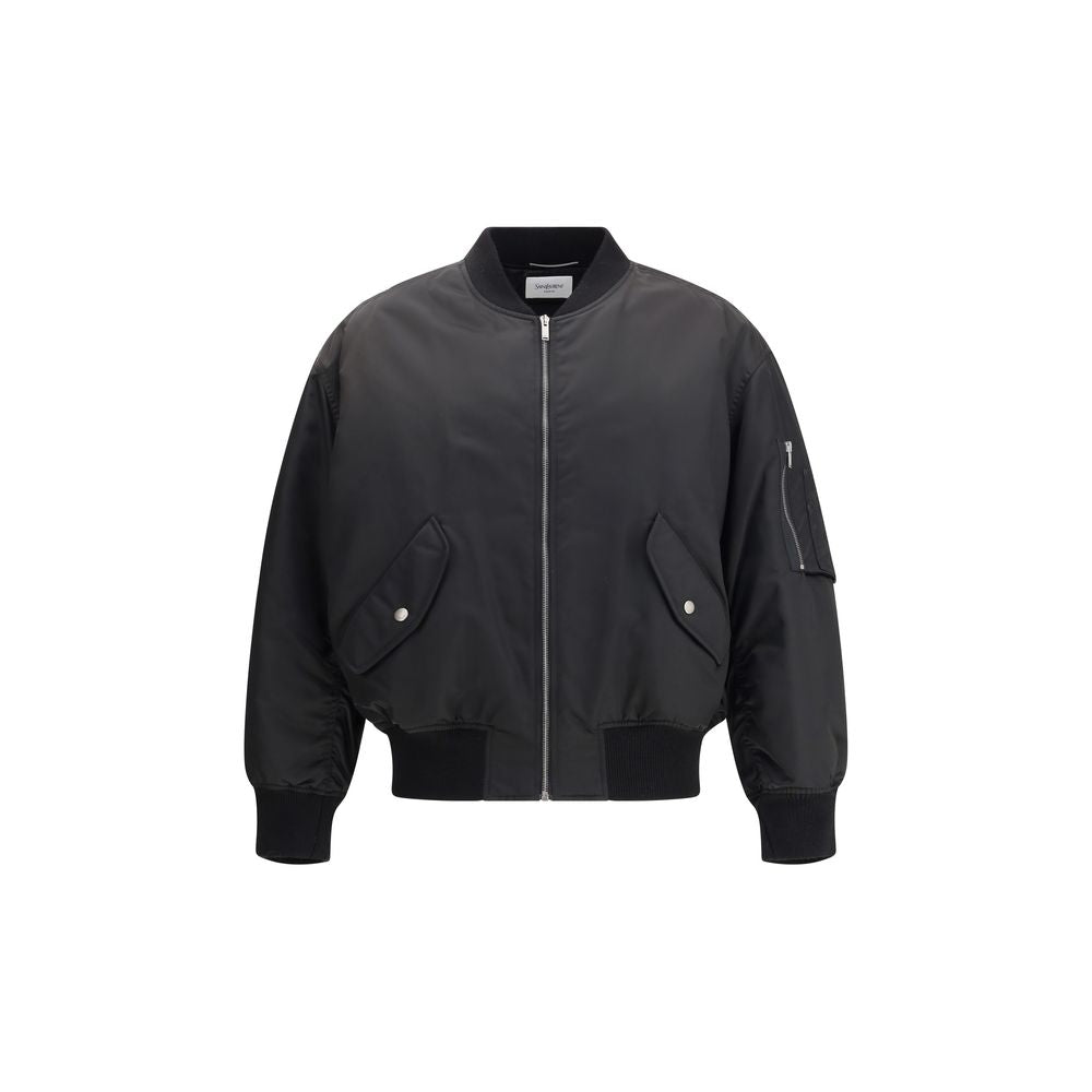 Saint Laurent Oversized bomber Jacket Mens Jacket