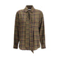 Saint Laurent Green Cotton Pattern Shirt