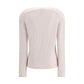 Forte_Forte White Wool Cashmere Sweater