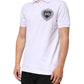 Dolce & Gabbana White Cotton DG Heart Logo Embroider T-shirt