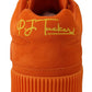 Dolce & Gabbana Orange Leather P.j. Tucker Men Sneakers Shoes