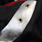 Dolce & Gabbana Black Leather Hooded Blouson Jacket